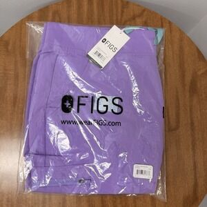 FIGS Womens Large Zamora Jogger 2.0 Pants Lilac Dawn medical nursing